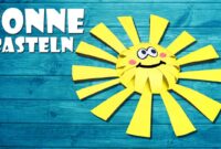 sonne basteln mit kindern sonne basteln mit kindern