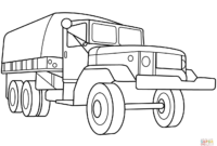 military vehicles coloring pages