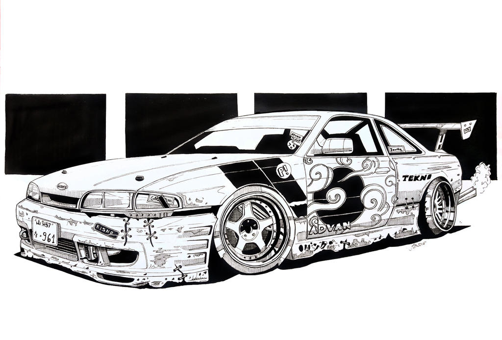 Nissan Silvia S14 by skyree010 on DeviantArt