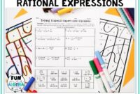 rational expressions coloring page answer key