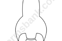 rocket ship printable template rocket ship printable template
