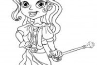 coloriage pirate fille