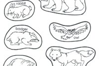 the mitten coloring pages