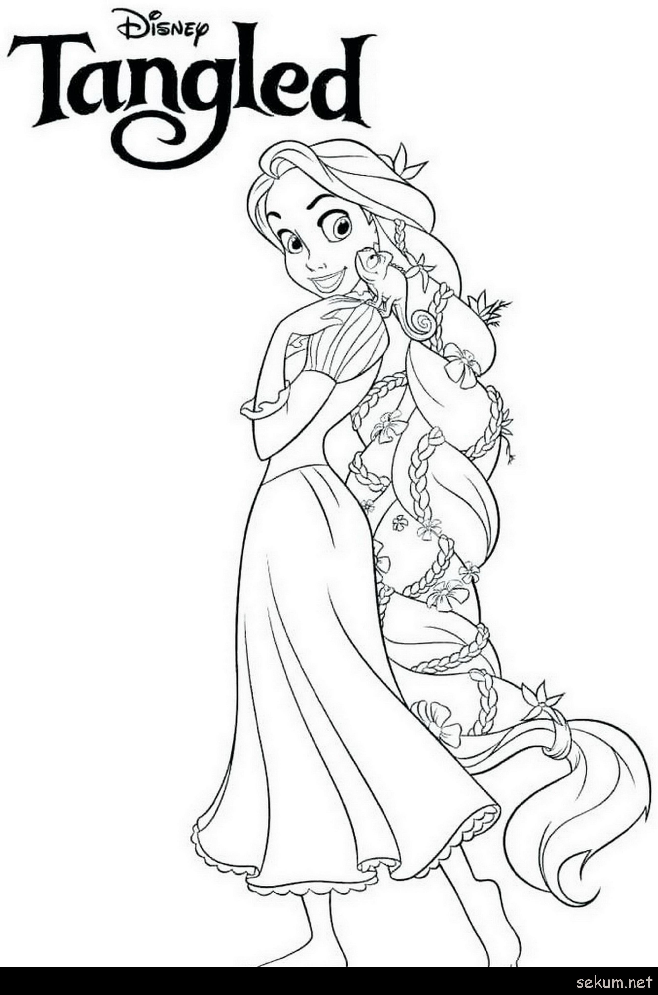 Disney Princess Colouring Pages Printable - Customize and Print