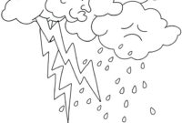 rain cloud coloring page rain cloud coloring page