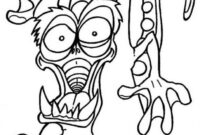 scary monsters coloring pages