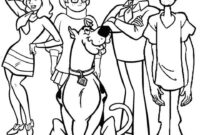 coloring pages scooby doo coloring pages scooby doo