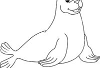 seal coloring sheet seal coloring sheet