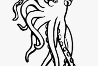 cute squid coloring pages