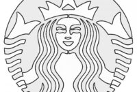 starbucks coloring page