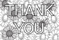 thank you coloring pages printable thank you coloring pages printable
