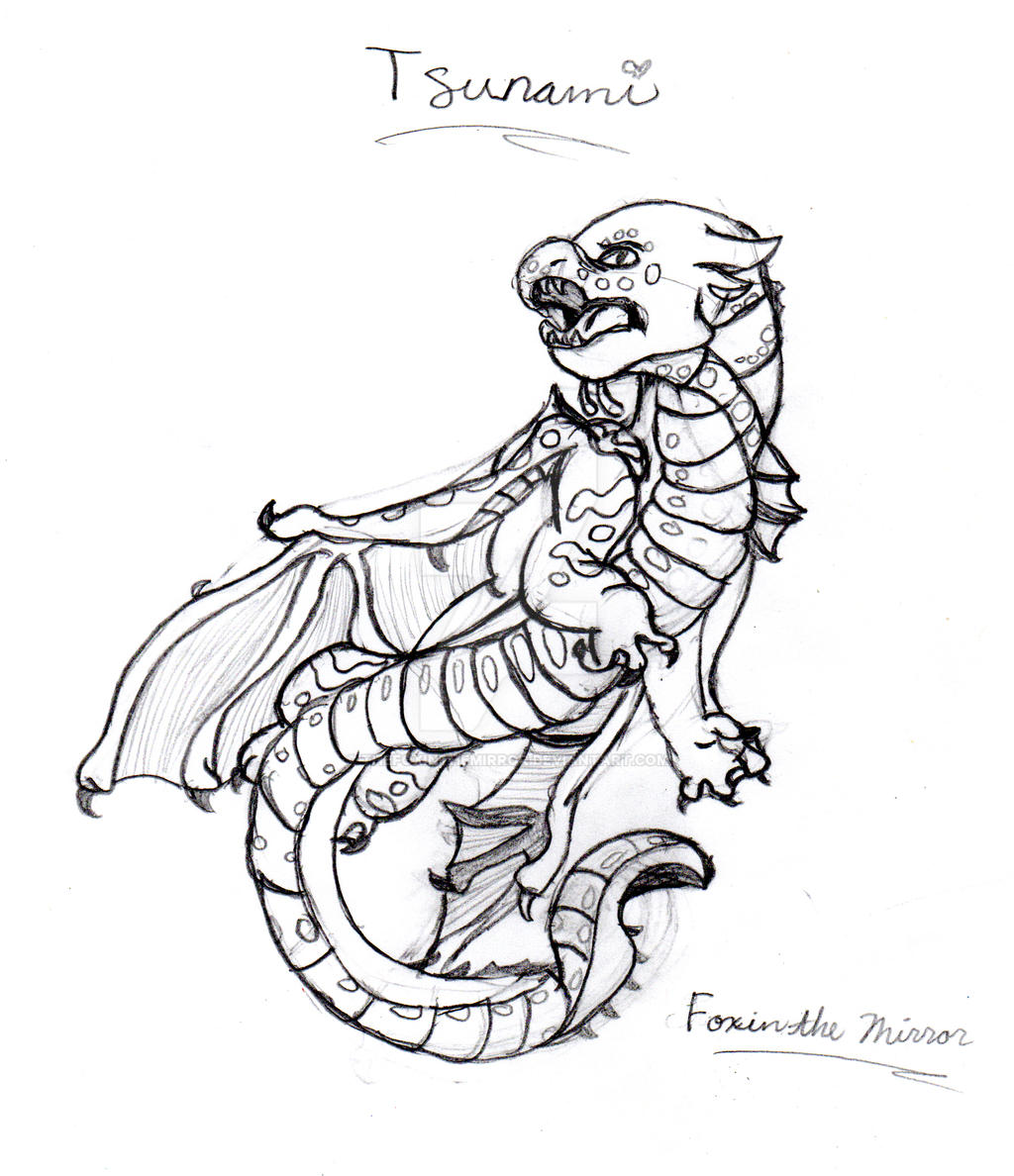 Wings Of Fire Tsunami Coloring Pages Coloring Pages