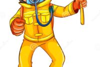 dessin sapeur pompier