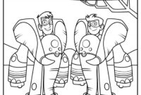 wild kratts coloring pages wild kratts coloring pages