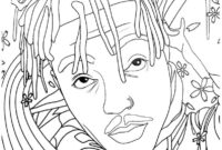 juice world coloring page juice world coloring page