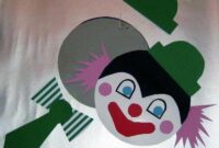 clown basteln aus tonpapier clown basteln aus tonpapier