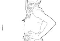 dessin top model a imprimer dessin top model a imprimer