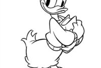 coloring pages daisy duck
