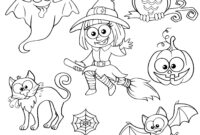 coloriage animaux halloween