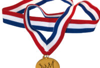 medaille fur kinderolympiade