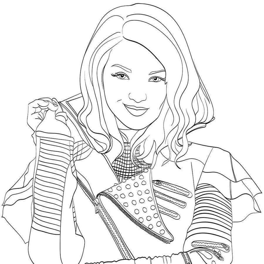 Disney Descendants Evie Coloring Pages - thiva-hellas