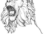 view dessin a imprimer lion pics