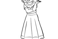 mirabel coloring page