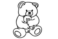 coloriage ourson a imprimer