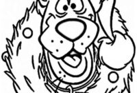 christmas scooby doo coloring pages christmas scooby doo coloring pages