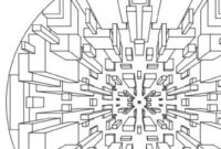 free printable 3d coloring pages