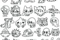 monsters coloring page