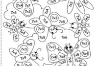 dessin coloriage magique multiplication