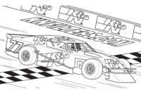 race car coloring pages printable