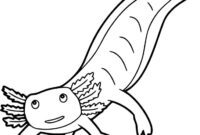 axolotl coloring pages to print