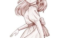 dessin de princesse manga