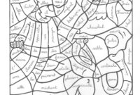 coloriage magique anglais 6eme