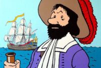 coloriage tintin et le secret de la licorne a imprimer coloriage tintin et le secret de la licorne a imprimer