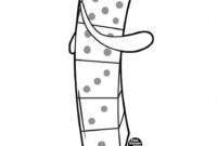 numberblocks 4 coloring pages