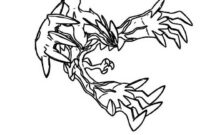 yveltal coloring page