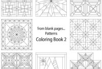 quilt pattern coloring pages