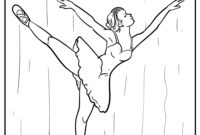 ballet coloring pages