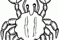 crab coloring page crab coloring page