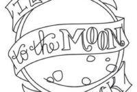 i love you to the moon and back coloring page