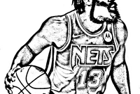 james harden coloring pages james harden coloring pages