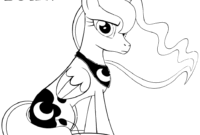 my little pony princess luna coloring pages my little pony princess luna coloring pages