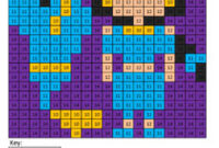 disney princess color by number