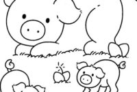 pigs coloring pages printable pigs coloring pages printable