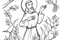st francis de sales coloring page