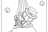 easy st patricks day coloring pages