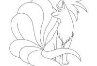 ninetales coloring pages